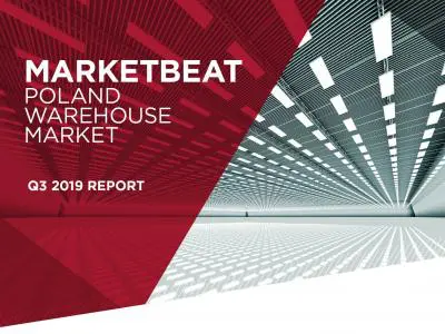 Marketbeat: Poland warehouse market - Q3 2019 [REPORT]